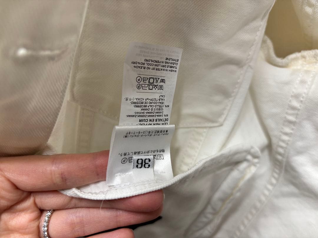 DOLCE ＆ GABBANA ♡ホワイトデニムジャケット