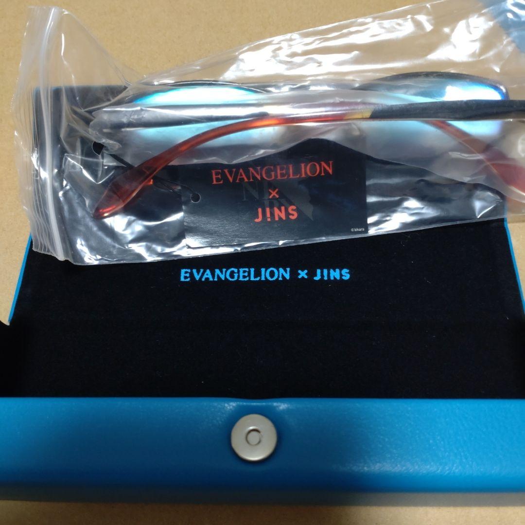 EVANGELION x JINS アスカモデル（黒） インターフェース型台座付