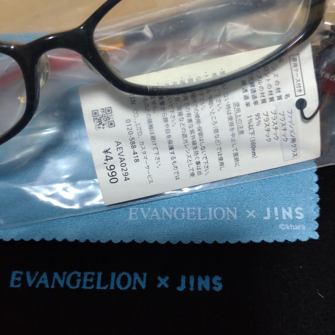 EVANGELION x JINS アスカモデル（黒） インターフェース型台座付