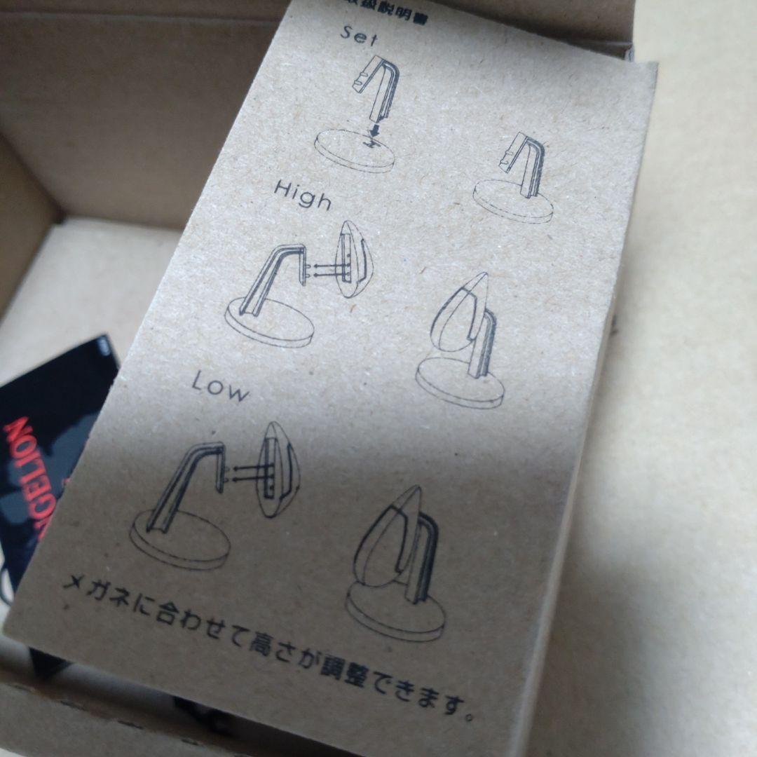 EVANGELION x JINS アスカモデル（黒） インターフェース型台座付