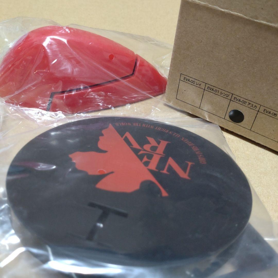 EVANGELION x JINS アスカモデル（黒） インターフェース型台座付