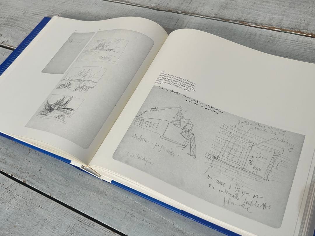 【mats】LE CORBUSIER SKETCHBOOKSスケッチ全4巻