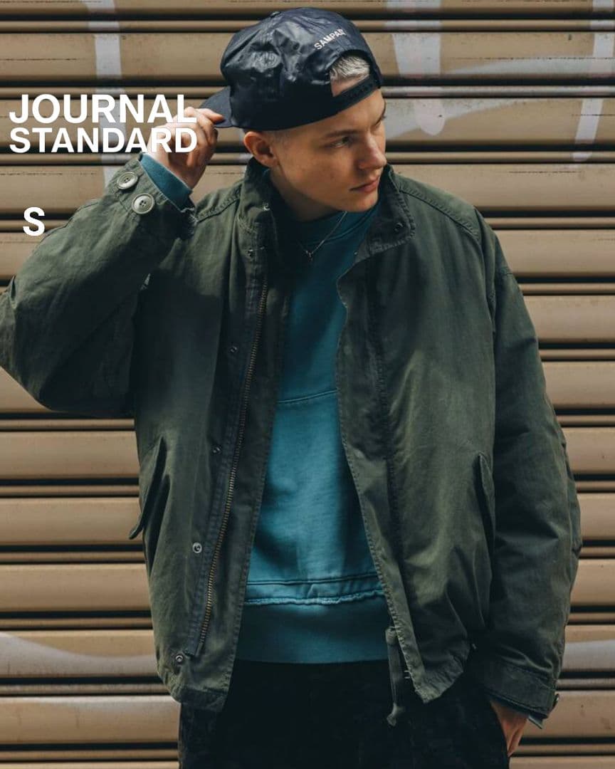 ☆JOURNAL STANDARD M65ショートモッズガーメントダイ カーキ☆