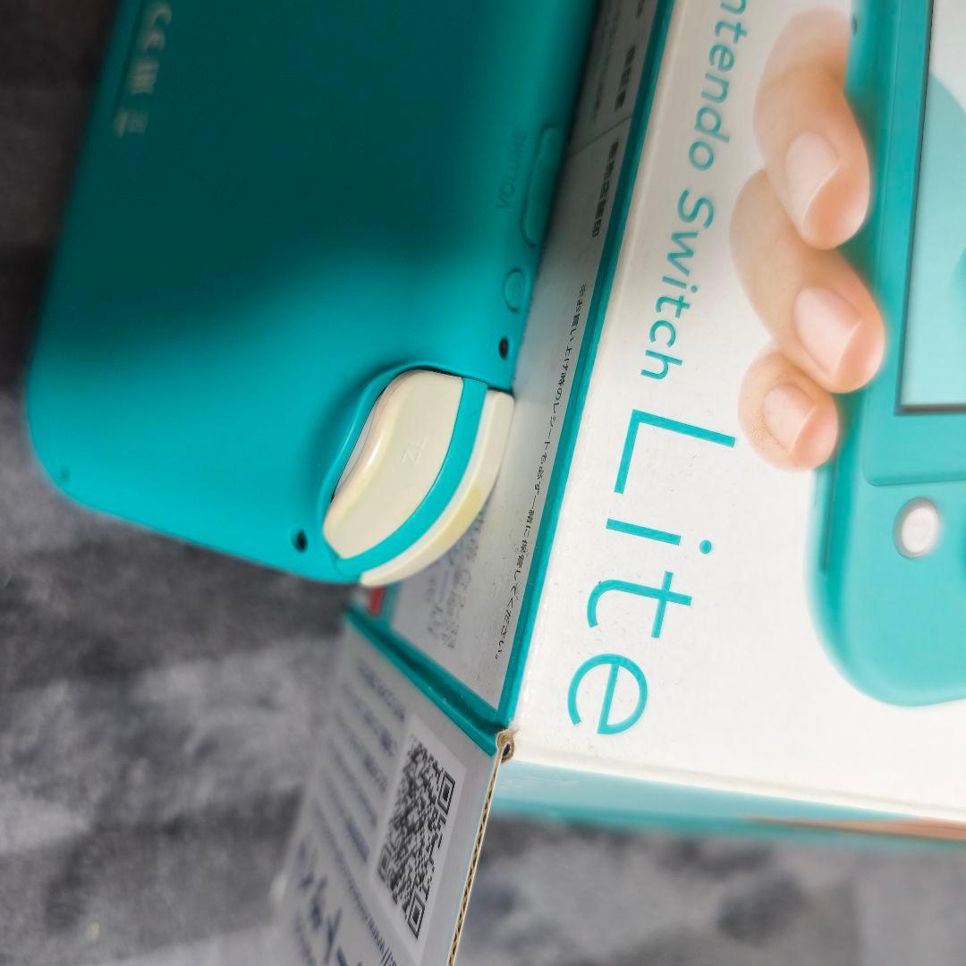Nintendo Switch lite ターコイズブルー 箱付き