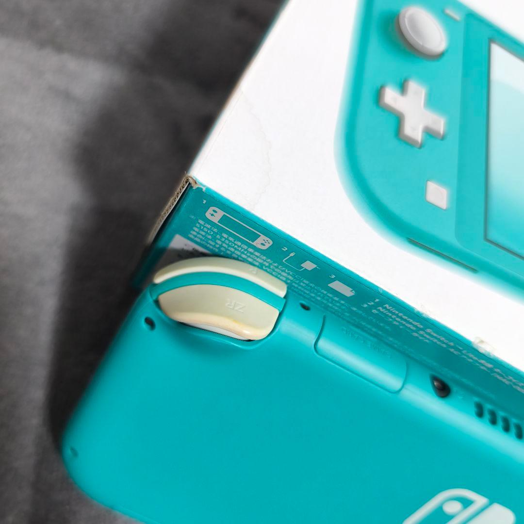 Nintendo Switch lite ターコイズブルー 箱付き
