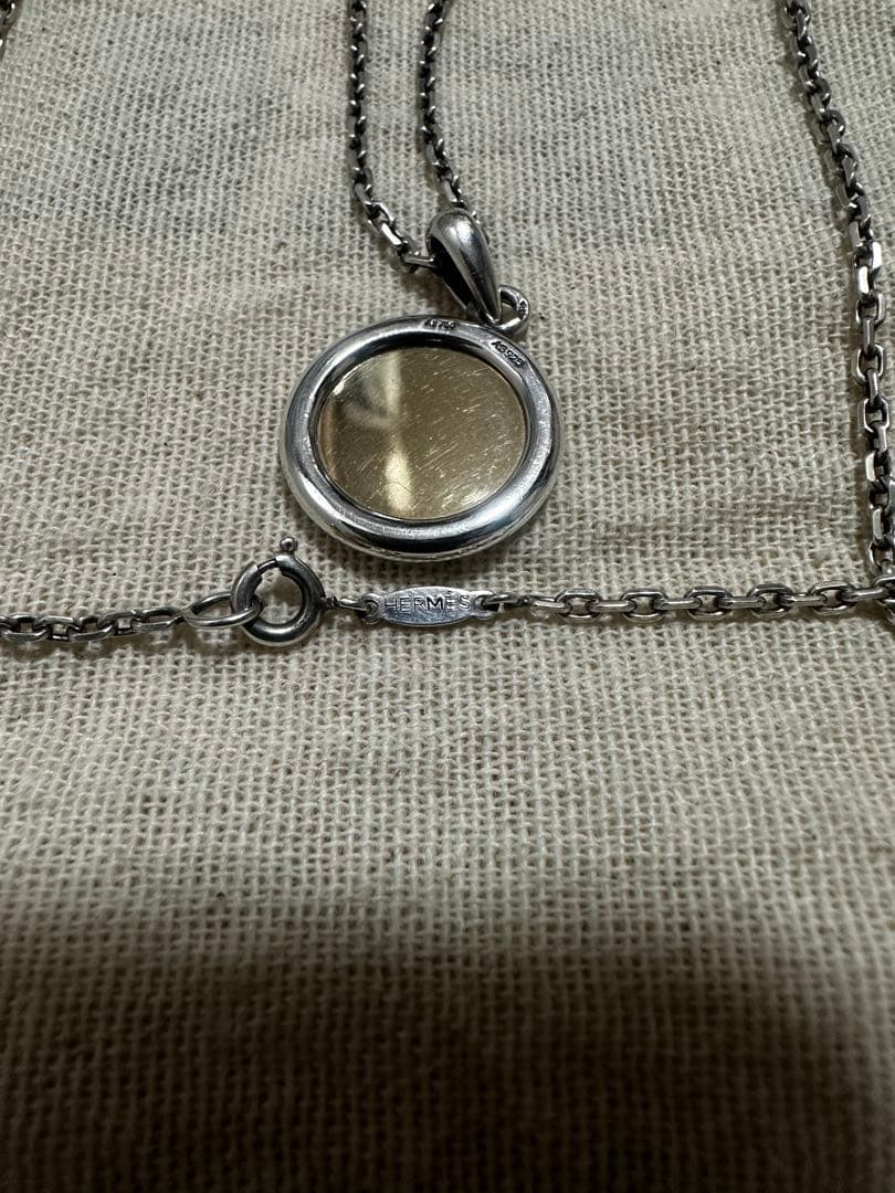 エルメス HERMES セリエ ペンダント チェーンネックレス