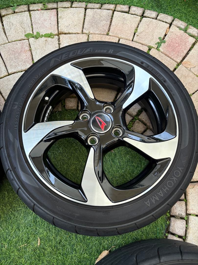 s660純正　15.16インチホイールセット美品