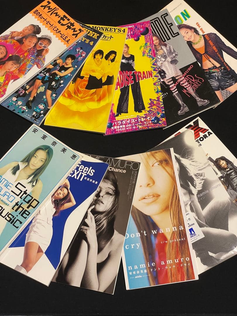 【レア レンタル落ちなし】安室奈美恵 スーパーモンキーズ 8cm CD セット