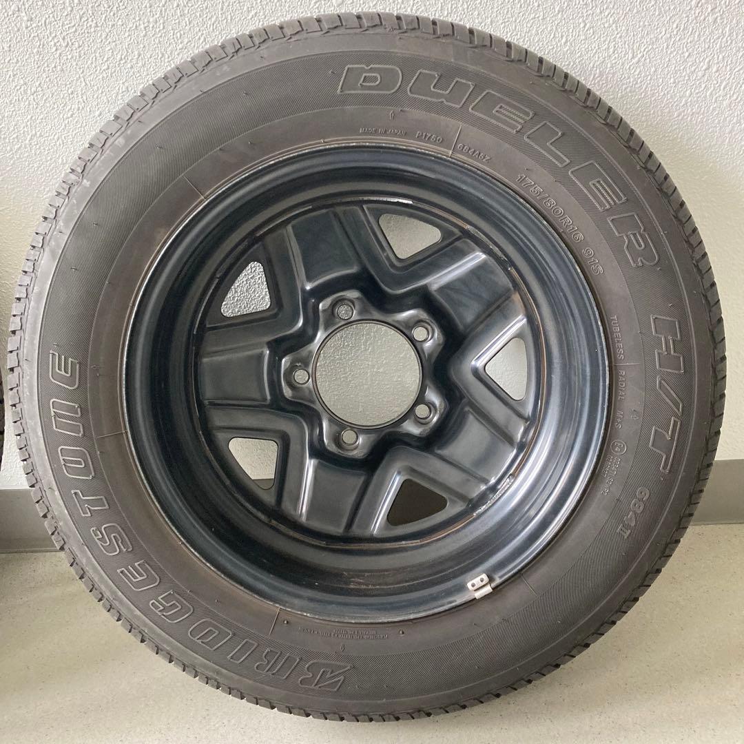 【たのメル便】 ジムニー　純正ホイール タイヤ 4本セット　スチール