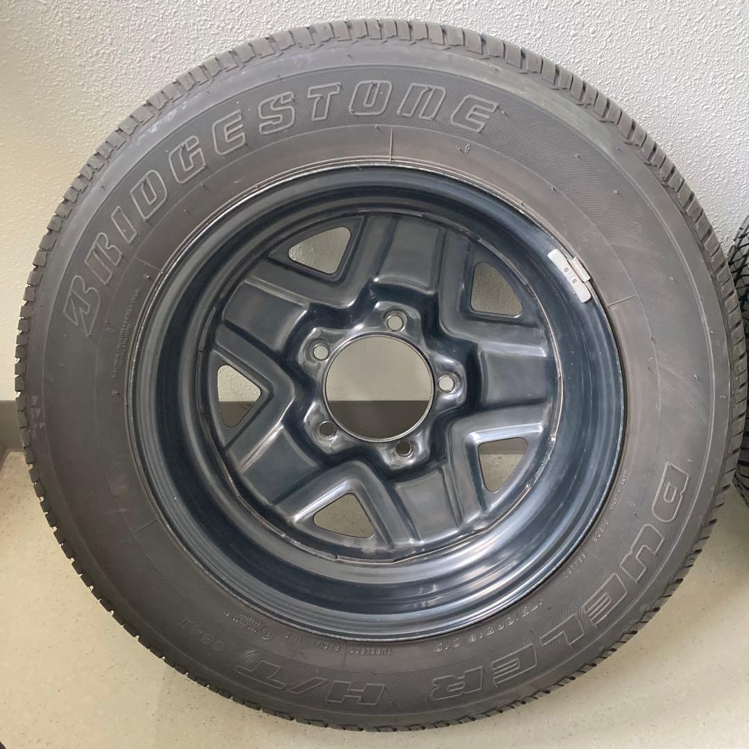 【たのメル便】 ジムニー　純正ホイール タイヤ 4本セット　スチール