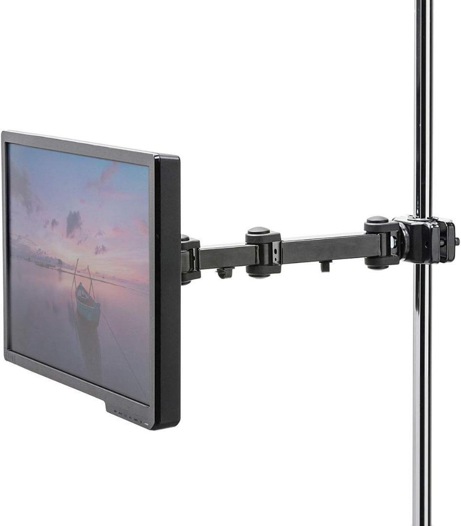 ブラック モニターアーム 二重アーム CR-LA358 x 2セット