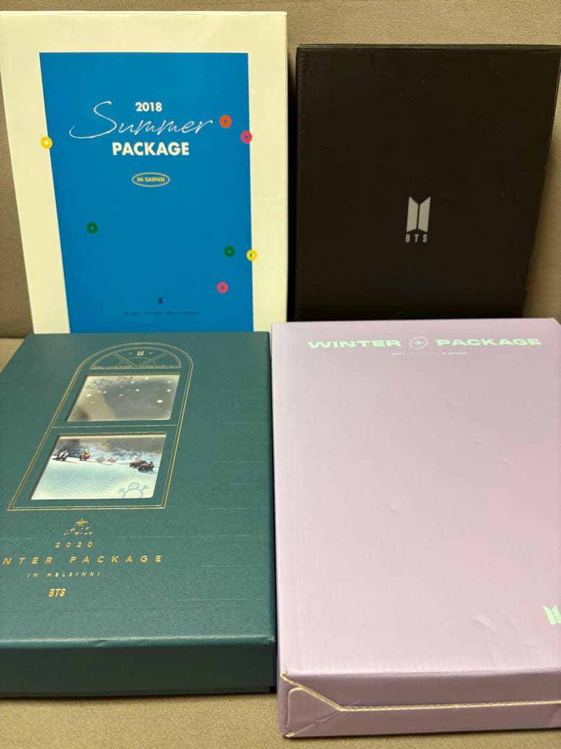 SUMMER PACKAGE とWINTER PACKAGE