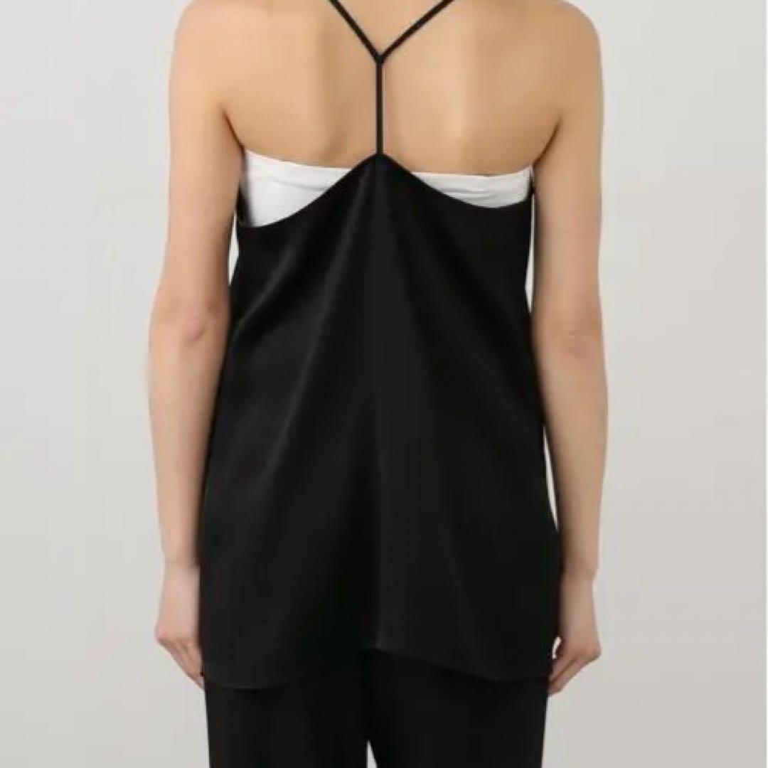 AP STUDIO サテンジョーゼットキャミソール