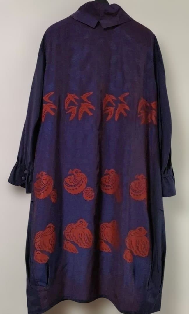 ann吉 センソユニコ　刺繍 羽織り ワンピース　チュニック　コート