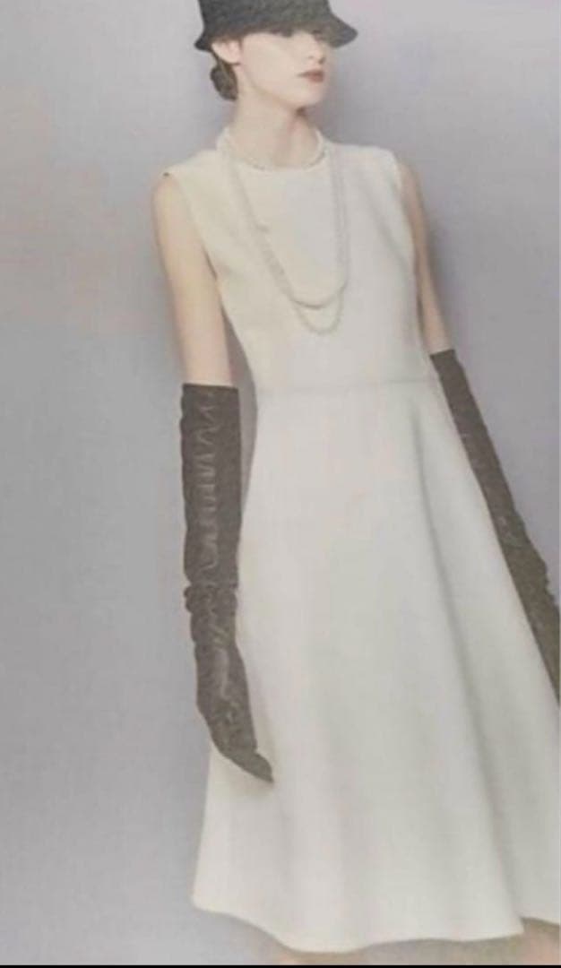 定価20万✨️FOXEY Lady black カシミヤ ノースリーブ 40