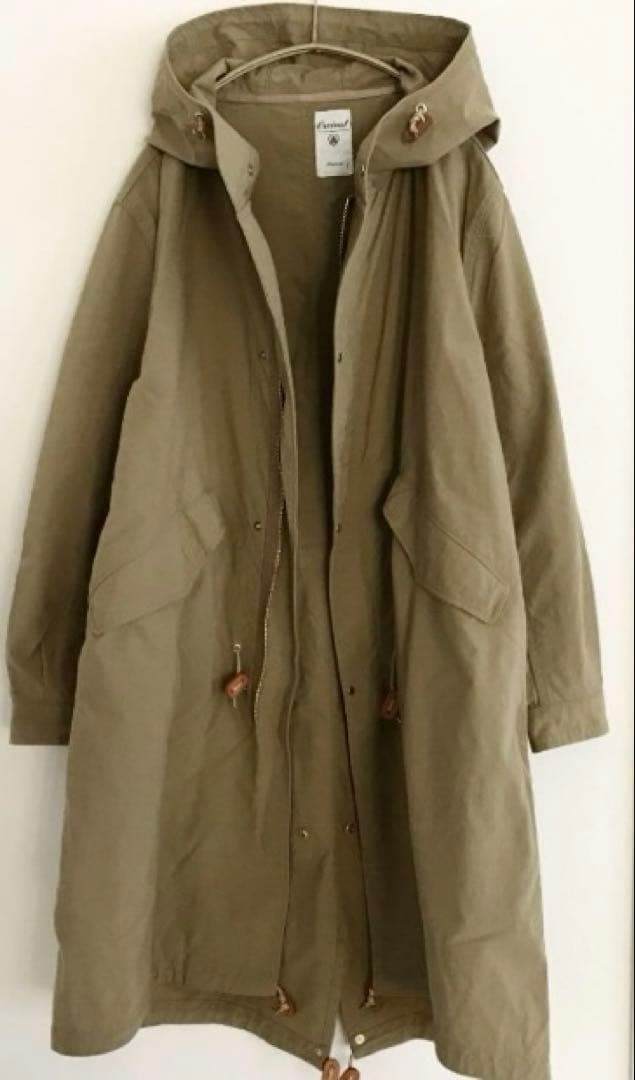 Orcival オーシバル フーディモッズコート