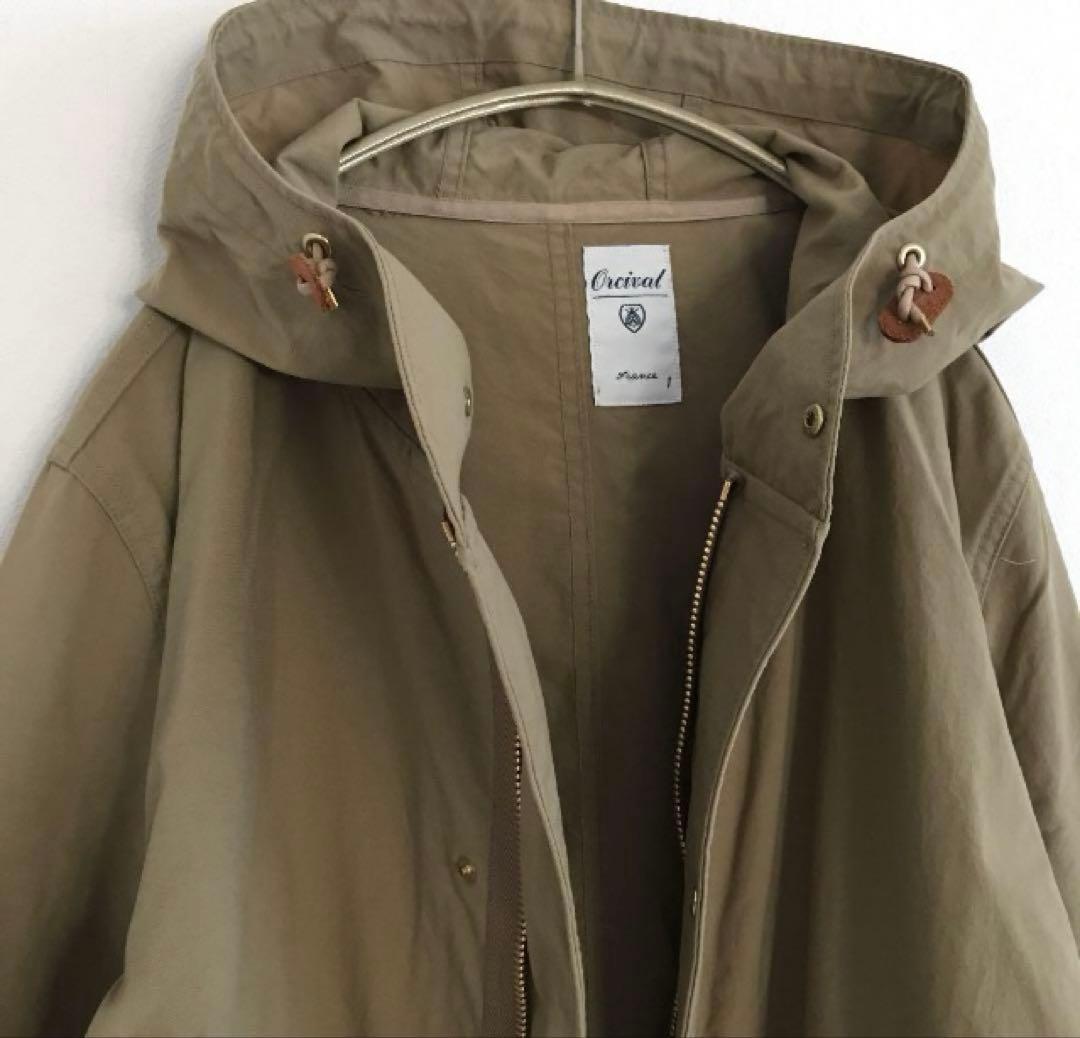 Orcival オーシバル フーディモッズコート