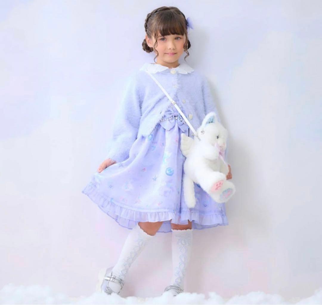 mezzo piano ぬいぐるみポシェット 猫デザイン 新品タグ付き