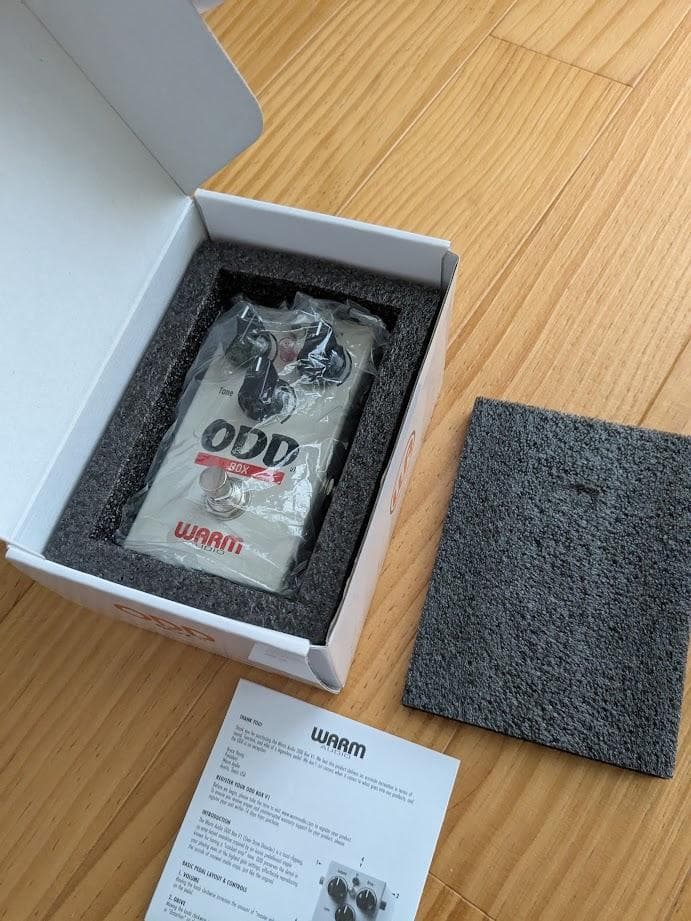 WARM AUDIO ODD Box v1　オーバードライブ