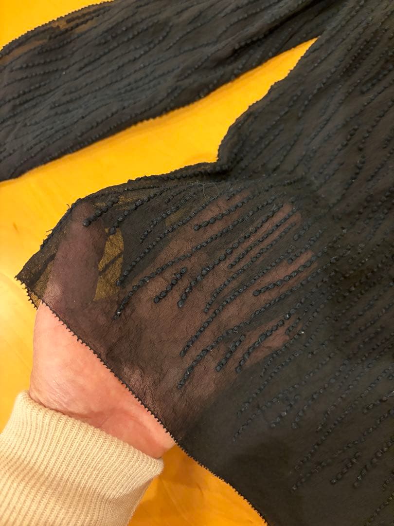 ミナペルホネン rain grass シルクブラウス