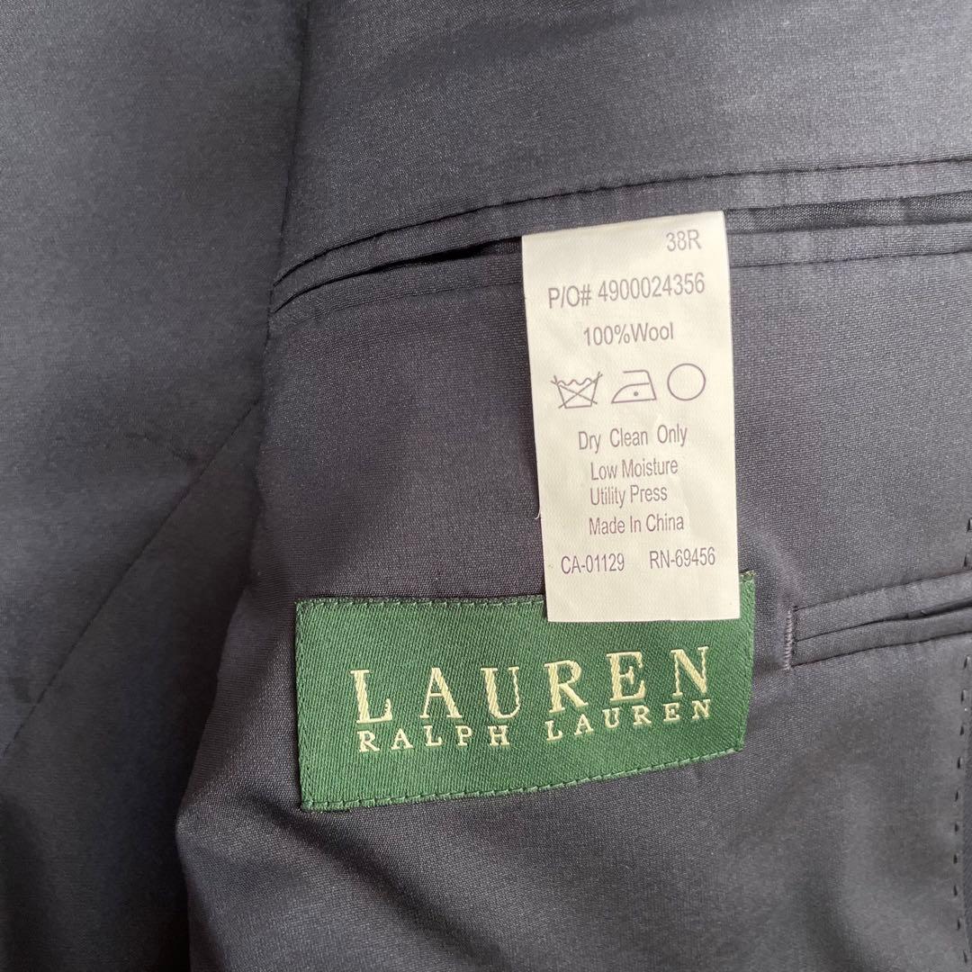 ローレンラルフローレン 紺ブレ 金ボタン ロゴ刻印 38サイズ