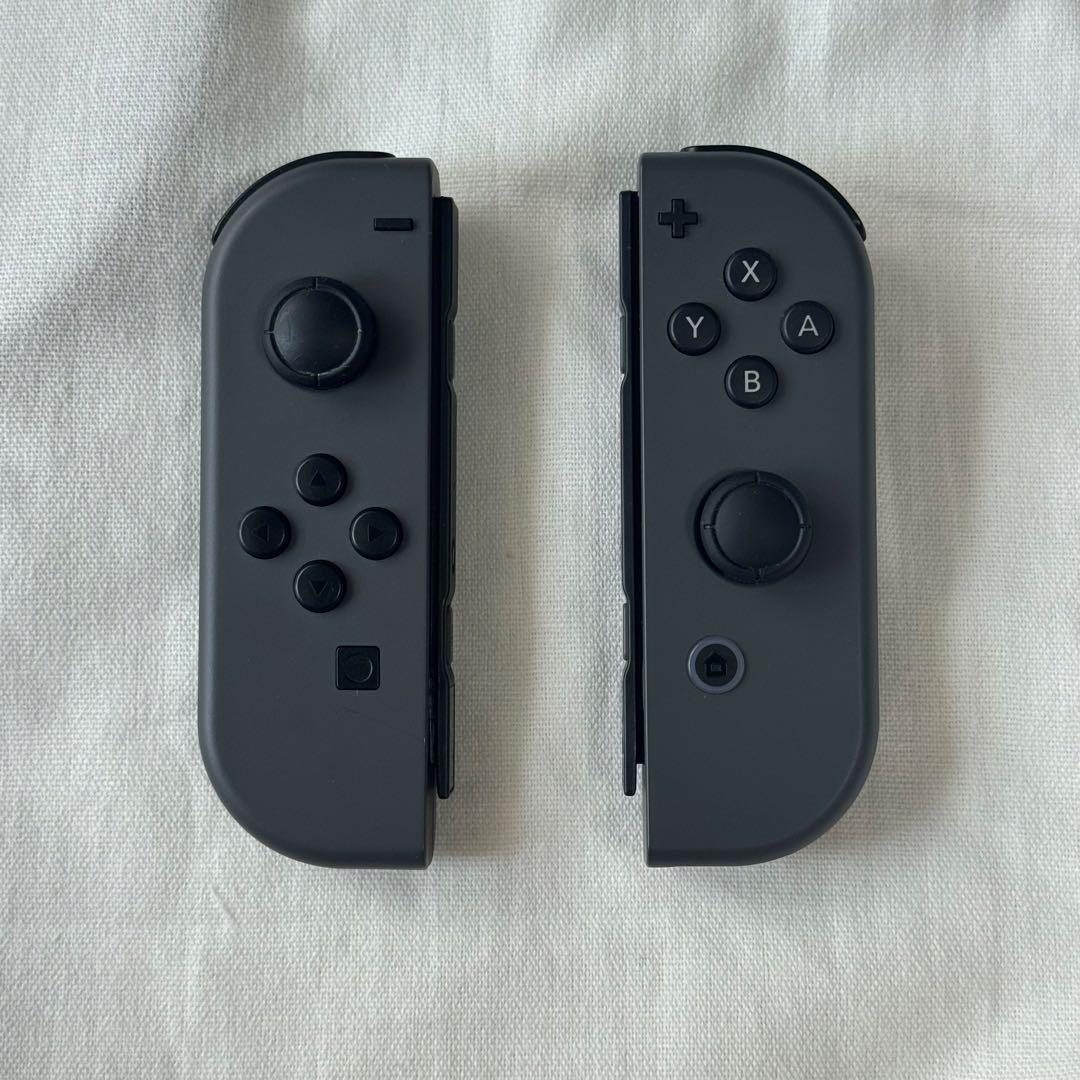 任天堂Switch 本体グレー セット【美品】【専用ケース・画面フィルム付き】