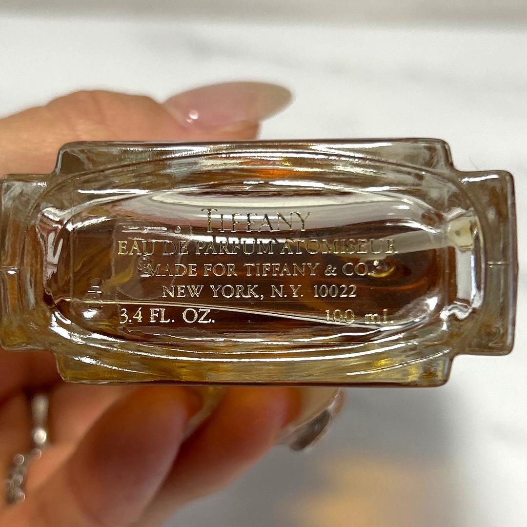 ほぼ満量TIFFANY ティファニー オードパルファム アトマイザー 100ml