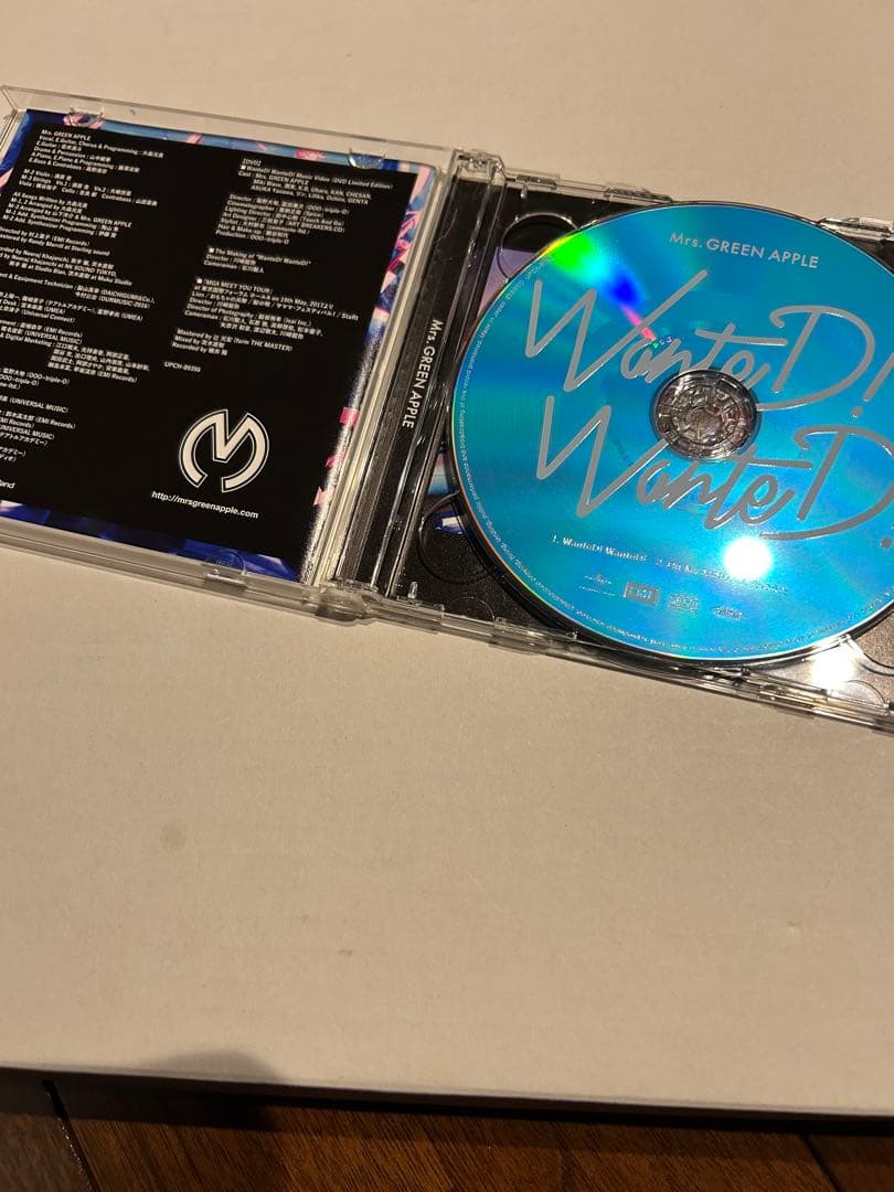 ミセスグリーンアップル初回限定盤DVD付　WanteD! WanteD!