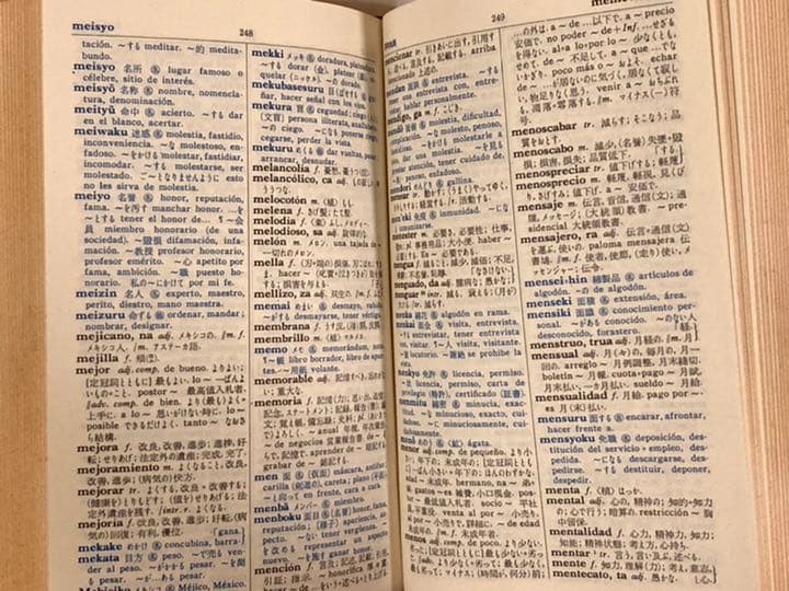 昭和古書 レトロ ※ 【西和和西辞典】初版