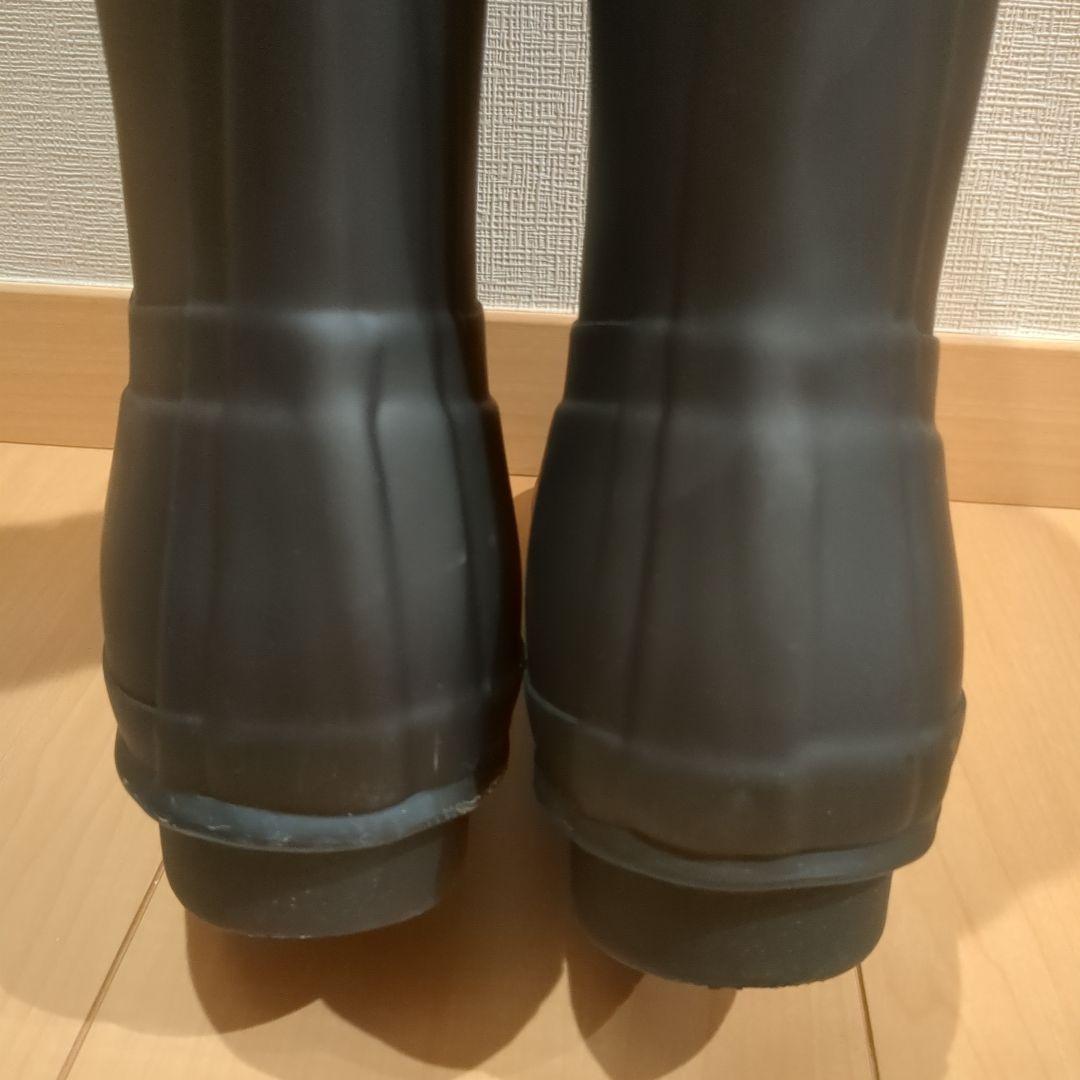 【美品☆値下げしました☆】HUNTER ブラック ロング レインブーツ 25cm