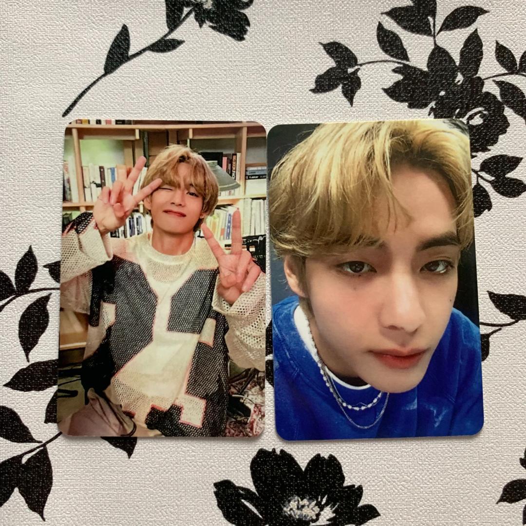 BTS サノク V テテ Layover トレカ 2枚