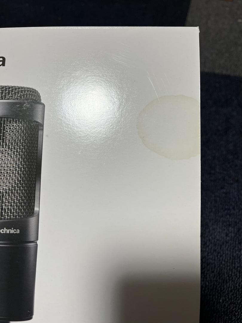 【配信セット】AT2035 マイク ＋ 純正アーム・ケーブル・ガード付属