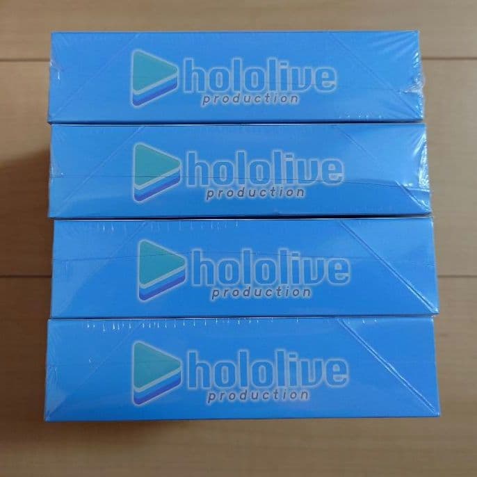 ヴァイスシュヴァルツ ブースターパック ホロライブプロダクション 未開封ボックス