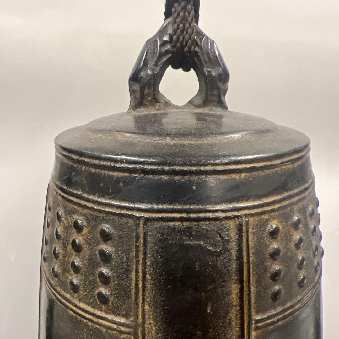 喚鐘　４寸　古手色　小槌付