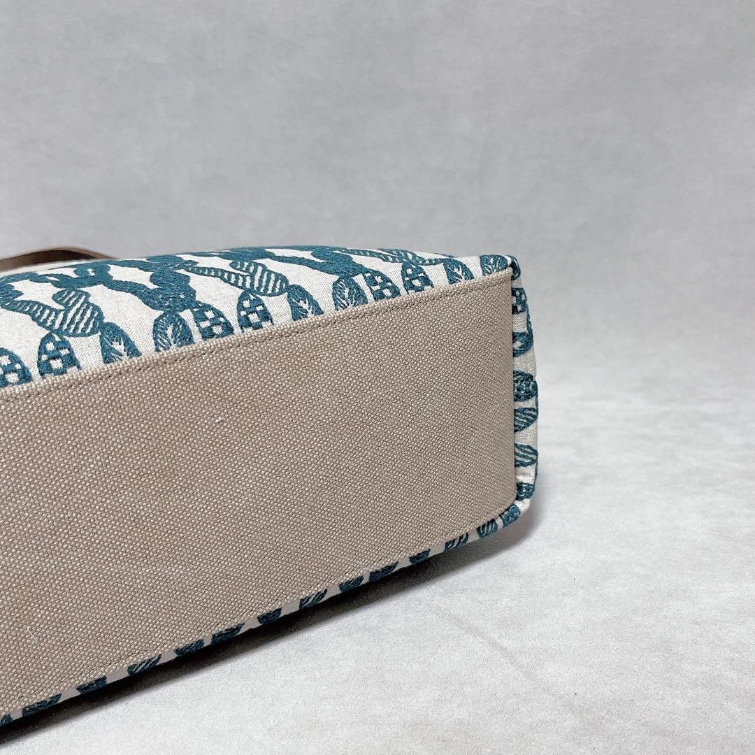 ハンドメイド　ミナペルホネン　きりかえトートバッグ⑅︎◡̈︎* Sサイズ