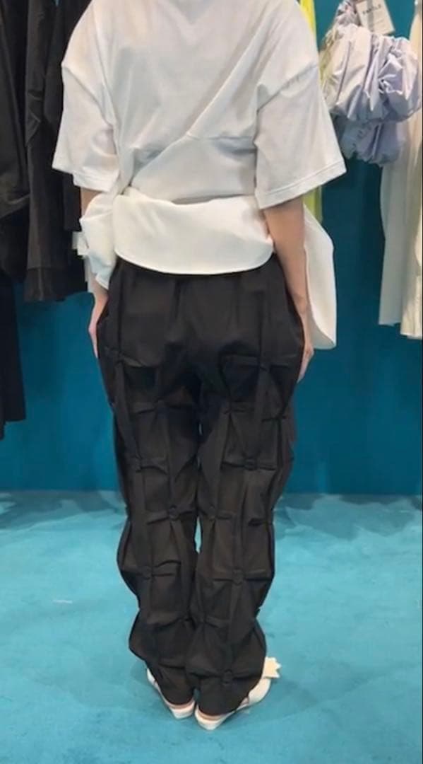 新品✨ENFOLD エンフォルド 25SS DIAMOND TUCK PANTS