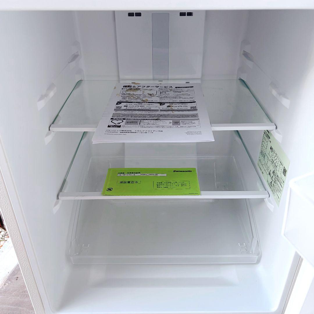 配送設置無料！純正Panasonicホワイトフラットデザイン冷蔵庫！完動超美品！