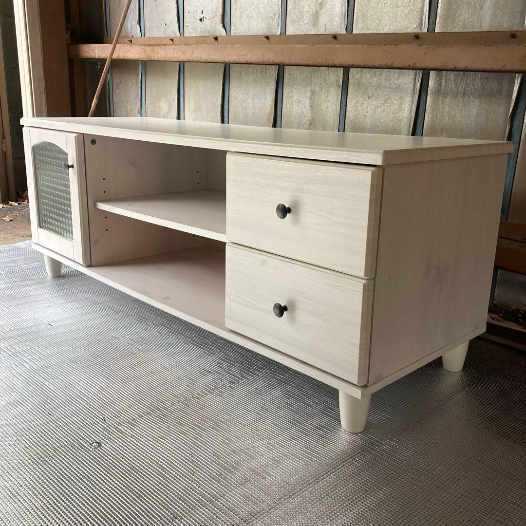 【自社配送エリア限定販売】パっと見超美品！ニトリテレビボード！ホワイト木目調！