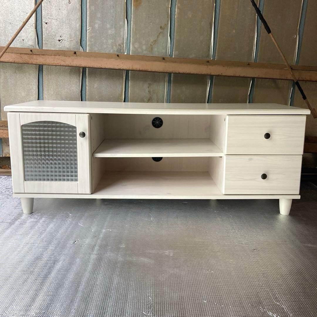 【自社配送エリア限定販売】パっと見超美品！ニトリテレビボード！ホワイト木目調！