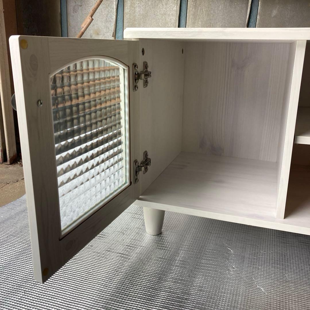 【自社配送エリア限定販売】パっと見超美品！ニトリテレビボード！ホワイト木目調！