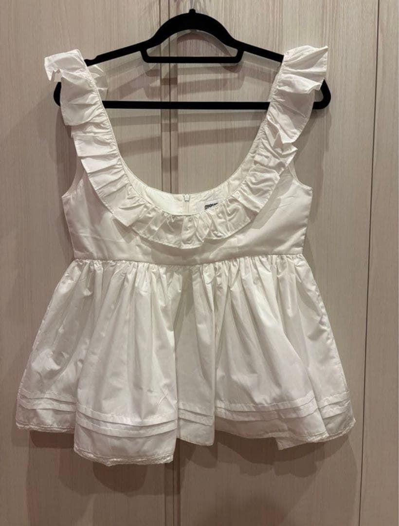 【mieya mieya】PETIT APLON TOP