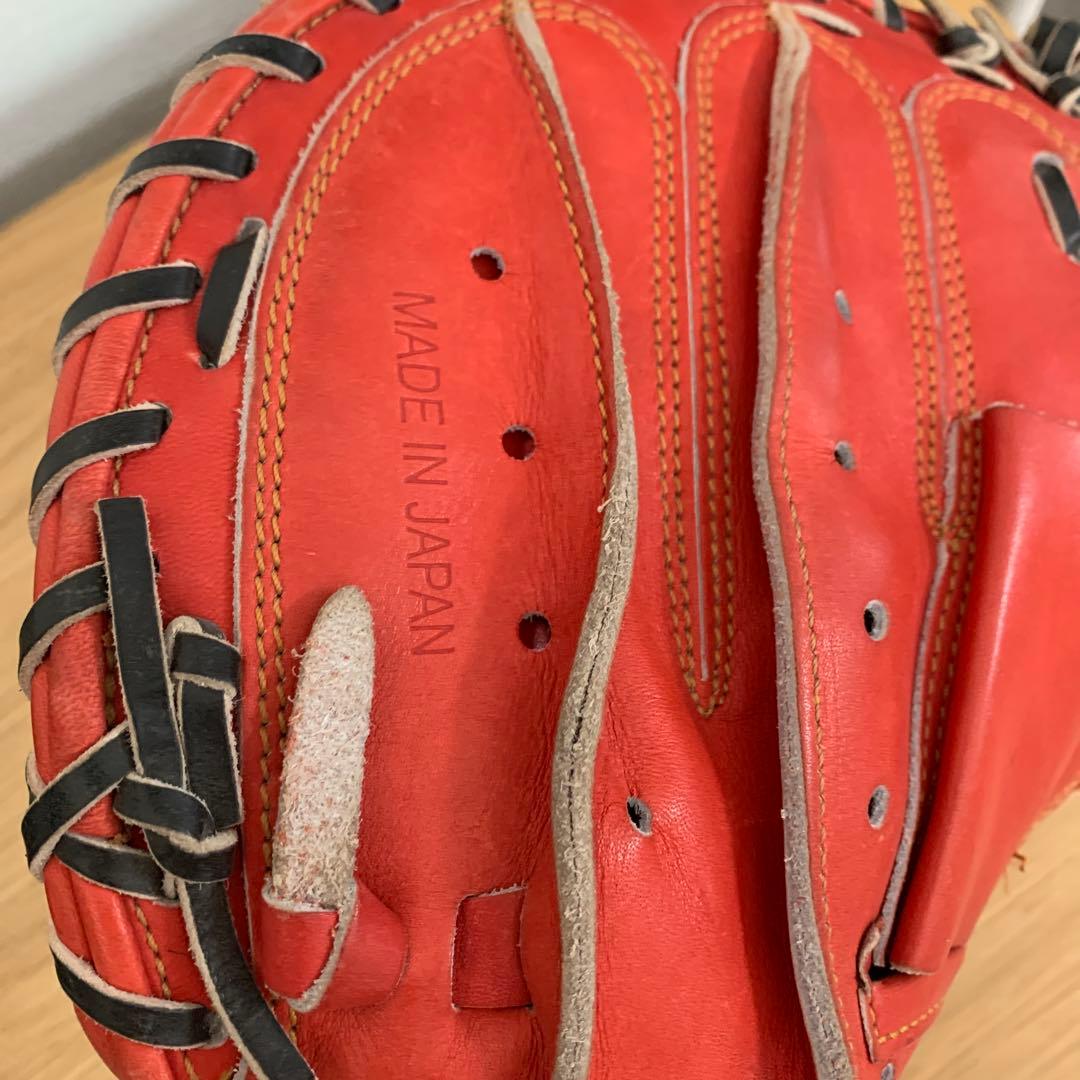 ZETT オレンジ キャッチャーミット