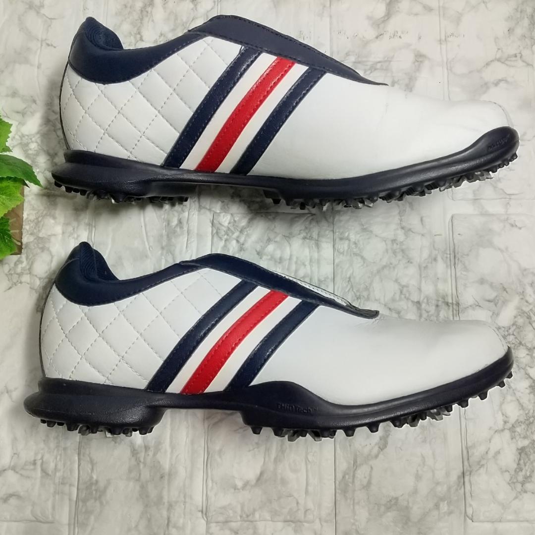 【美品】adidasゴルフシューズ　24cm BOAシステム
