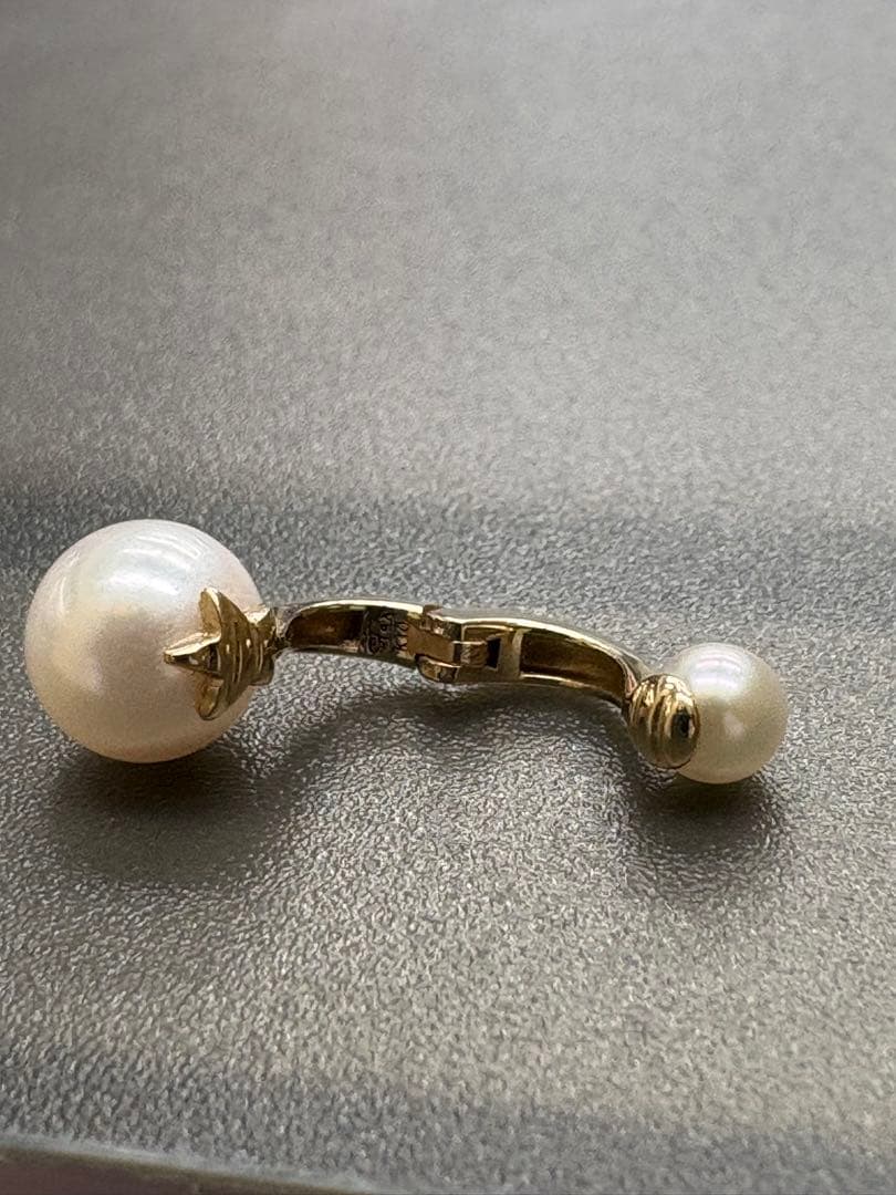 アクセサリー STAR JEWELRY K10 PEARL CLIP EARRINGS