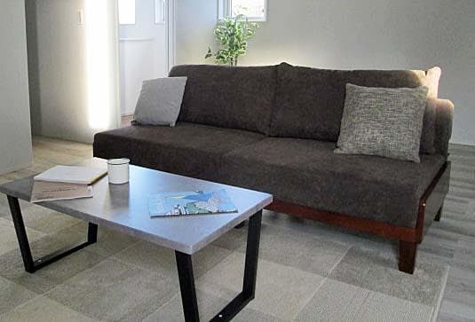 エステラ　ブラウン【Estela】リクライニングソファベッド【完成品】