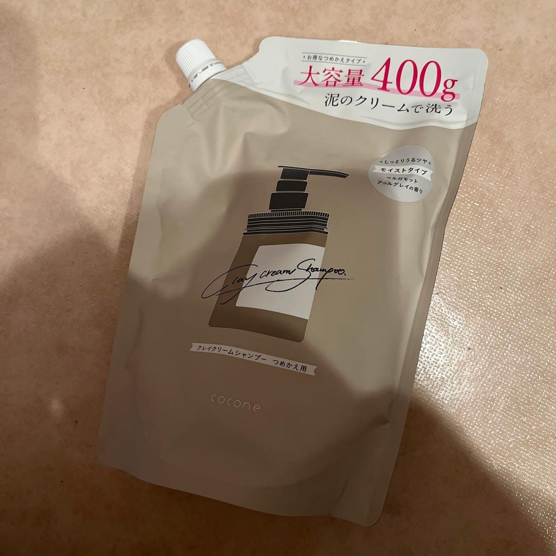 cocone クレイクリームシャンプーモイスト 400g ココネ
