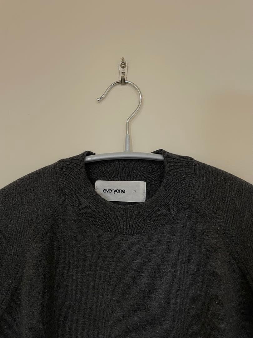 everyone コットンヤク ハイゲージニットセーター