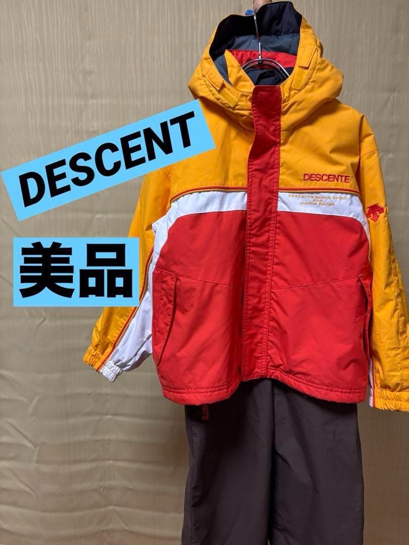 DESCENTE 130 スキーウェア　スキーウエア　子供　デサント　キッズ