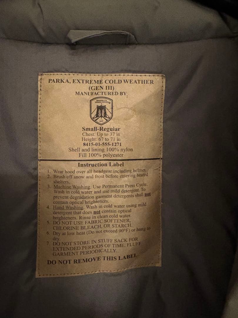 ジャケット・アウター BAF Level7 small-Regular FORIAGE