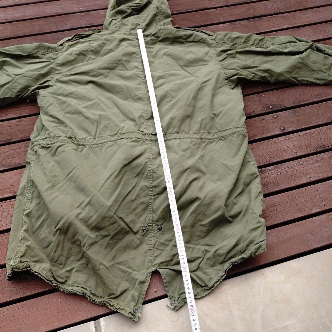 オリーブグリーン ミリタリージャケット